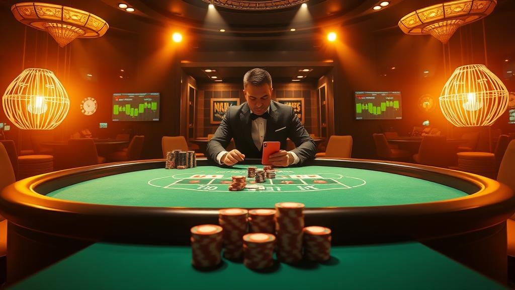 ภาพประกอบเทคนิคการอ่านเค้าไพ่บาคาร่า