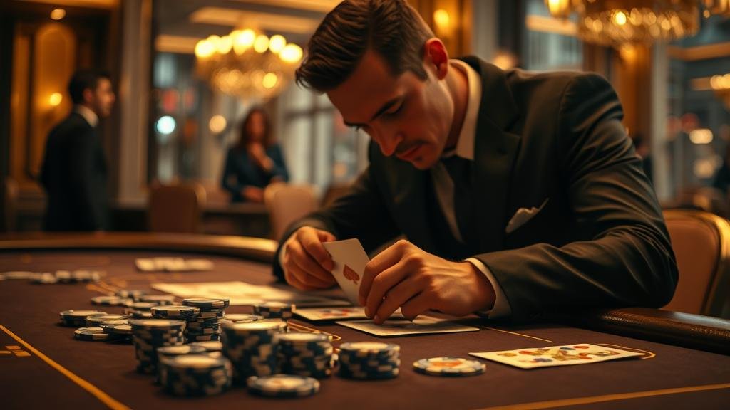 แผนผังการตัดสินใจเดิมพันบาคาร่า