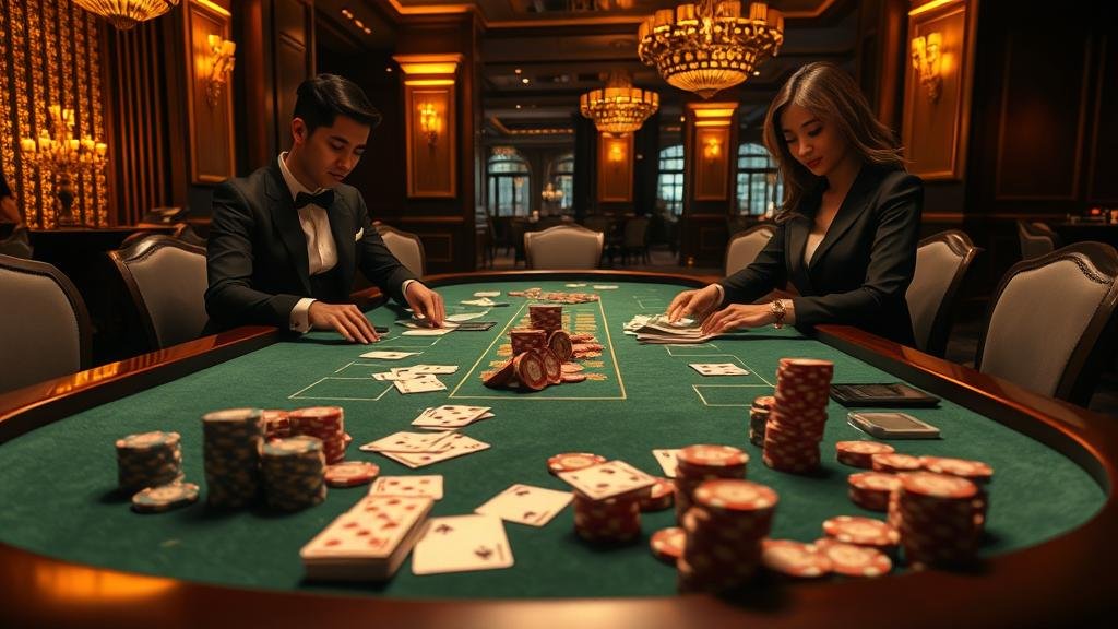 ดีลเลอร์สาวสวยจากค่าย Sexy Baccarat