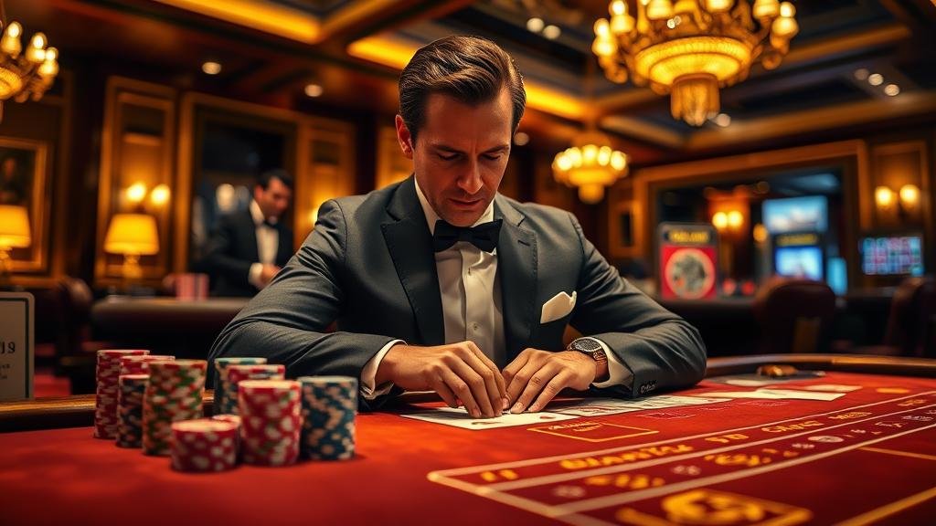 อินโฟกราฟิกแสดงสูตรคำนวณอัตราจ่ายบาคาร่าผู้เล่น