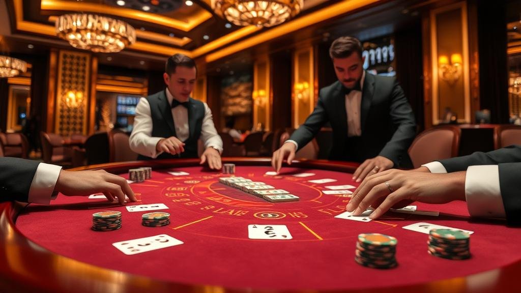 ภาพประกอบกลยุทธ์การเล่นบาคาร่าและเทคนิคการเดินเงิน