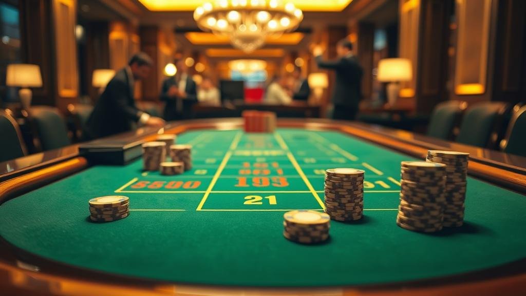 หน้าจอเกมบาคาร่าพร้อมโหมดออโต้ความเร็วสูง