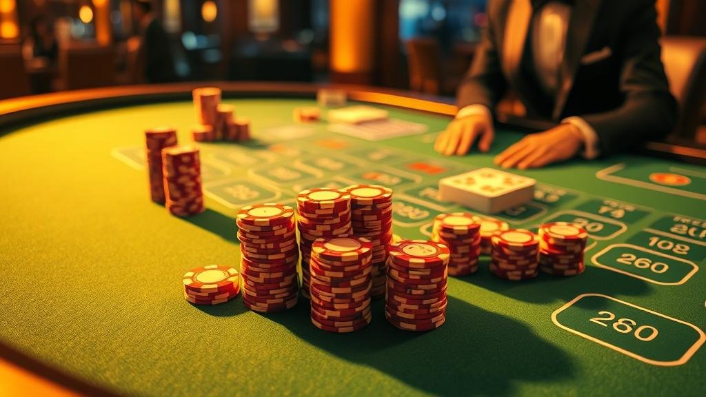 หน้าจอเกมบาคาร่า Skywind สำหรับผู้เล่นงบน้อย