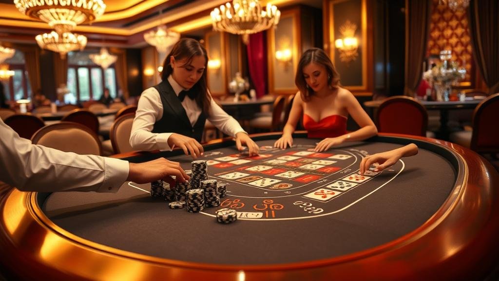 บาคาร่า: คู่มือเลือกห้อง N2Live, PP, Evolution วิเคราะห์ไพ่ สควีซ กลางคืน 2025