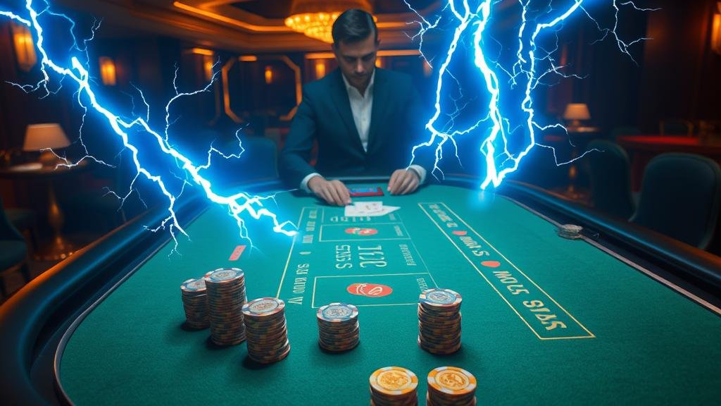 เจาะลึกกลยุทธ์บาคาร่า Evolution สายฟ้า: วิเคราะห์ไพ่คู่และสูตรเดินเงินฟีโบนัชชี