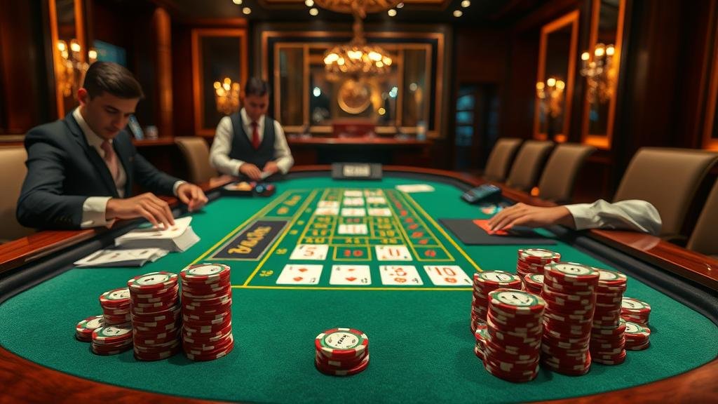 บาคาร่า: เทคนิคเลือกห้อง Evolution, สควีซ, และบันทึกผลฉบับเพื่อน