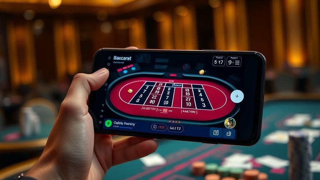 การอ่านเค้าไพ่มังกรบาคาร่าบนแท็บเล็ต