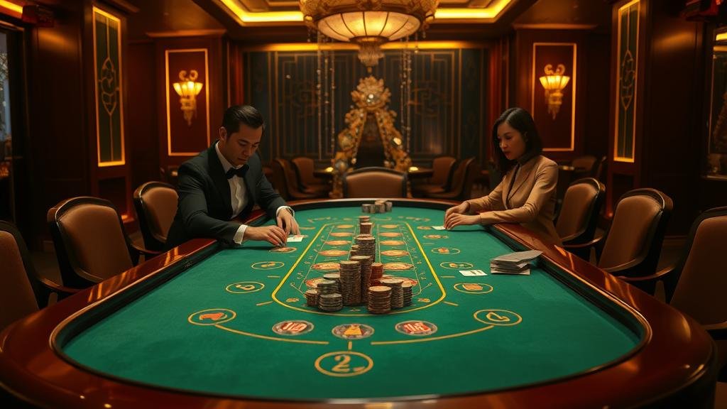 ตัวอย่างเค้าไพ่บาคาร่าต่างๆ