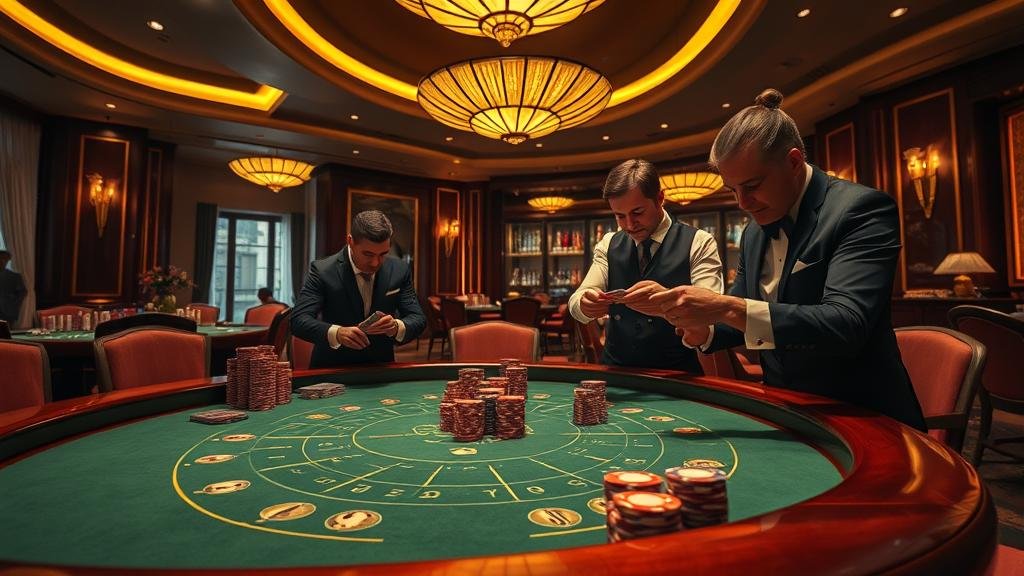 อินโฟกราฟิกแสดงเค้าไพ่บาคาร่า