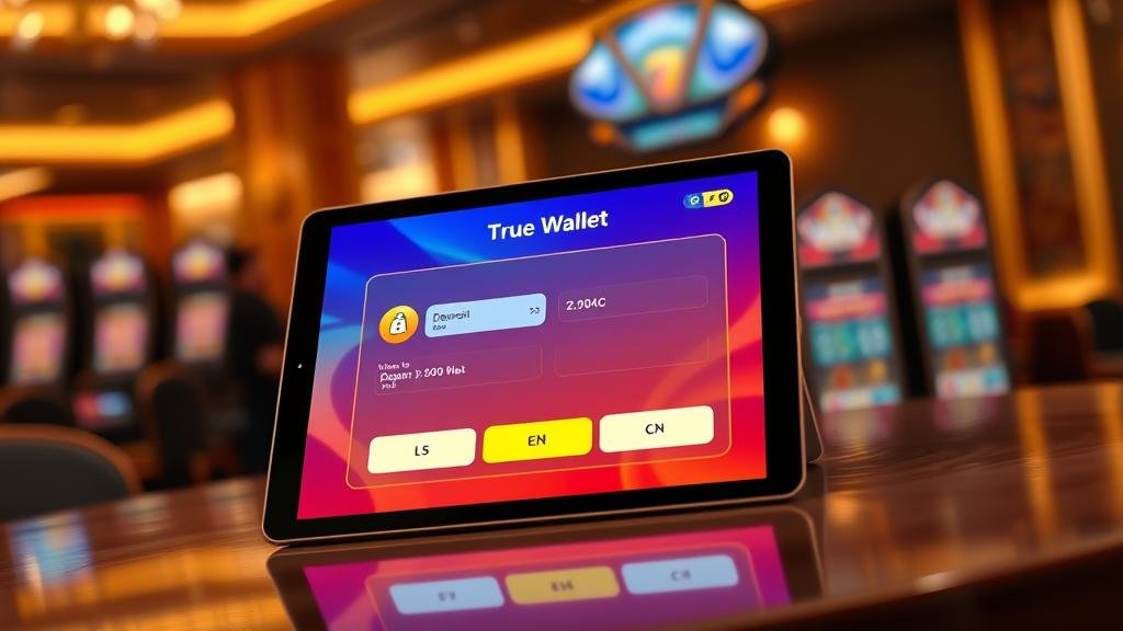 การใช้งานแอป True Wallet สำหรับสล็อตออนไลน์