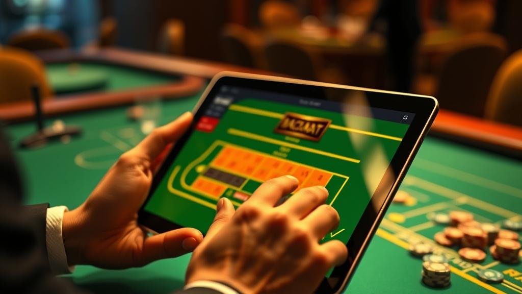 หน้าจอทดลองเล่นบาคาร่าเปรียบเทียบกับเกมจริง