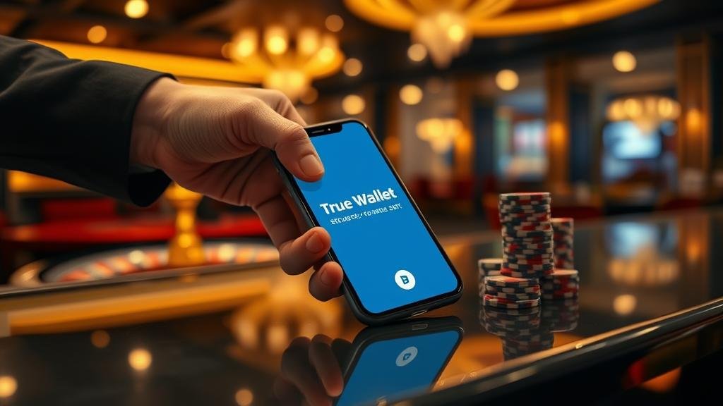 ระบบฝากถอนอัตโนมัติ สล็อต True Wallet