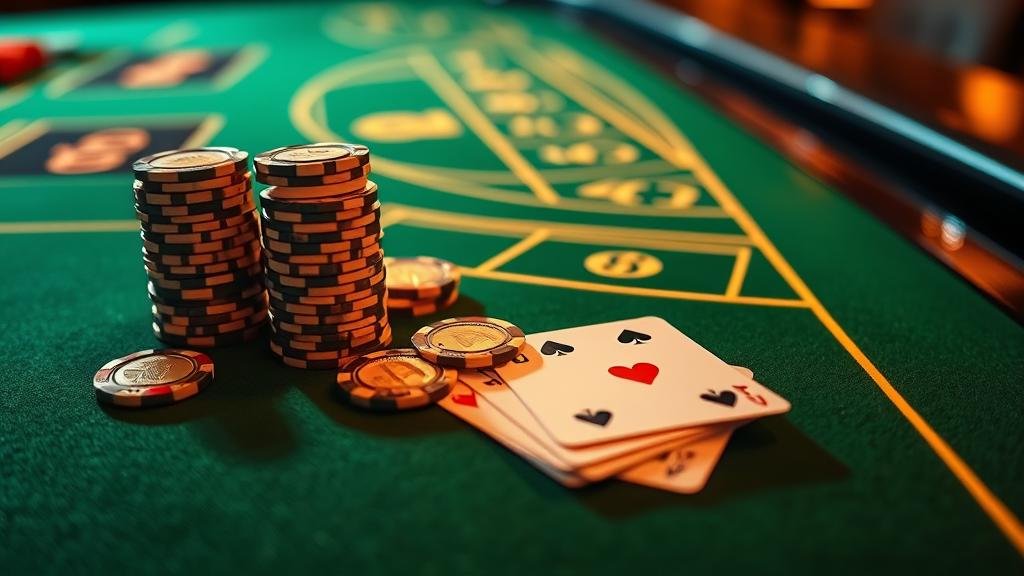 หน้าจอเกมบาคาร่า Ezugi บนคอมพิวเตอร์