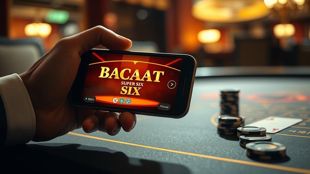 โต๊ะบาคาร่า ซูเปอร์ซิกส์ พร้อมอัตราจ่ายพิเศษ