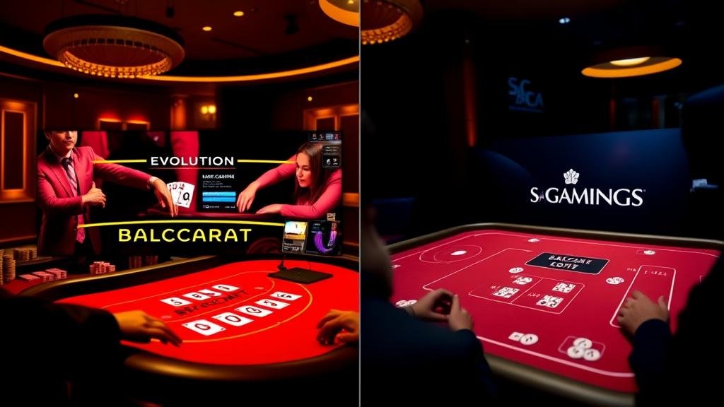 หน้าจอแสดงสถิติและเค้าไพ่บาคาร่าเพื่อการวิเคราะห์