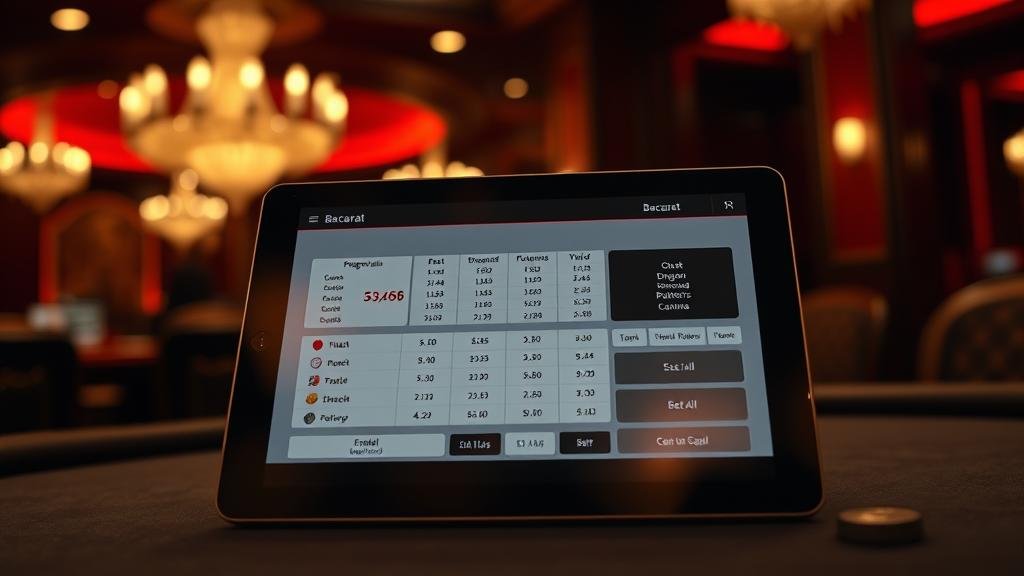 แผนภาพแสดงเค้าไพ่สามตัดและสองตัดในบาคาร่า