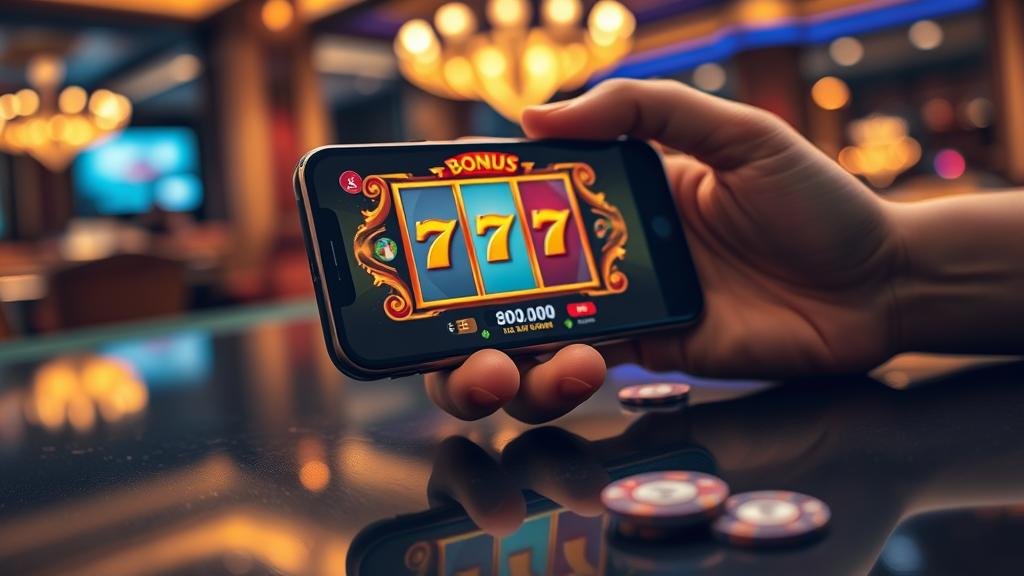 หน้าจอเกมสล็อต Joker Gaming พร้อมสัญลักษณ์โบนัส