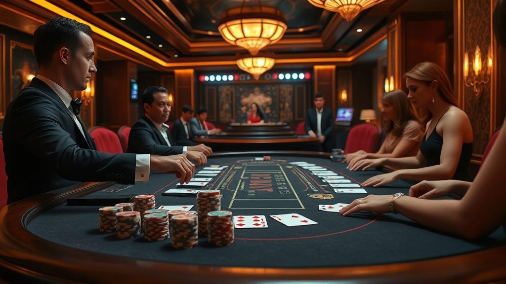 ตัวอย่างเค้าไพ่มังกรในการเล่นบาคาร่า