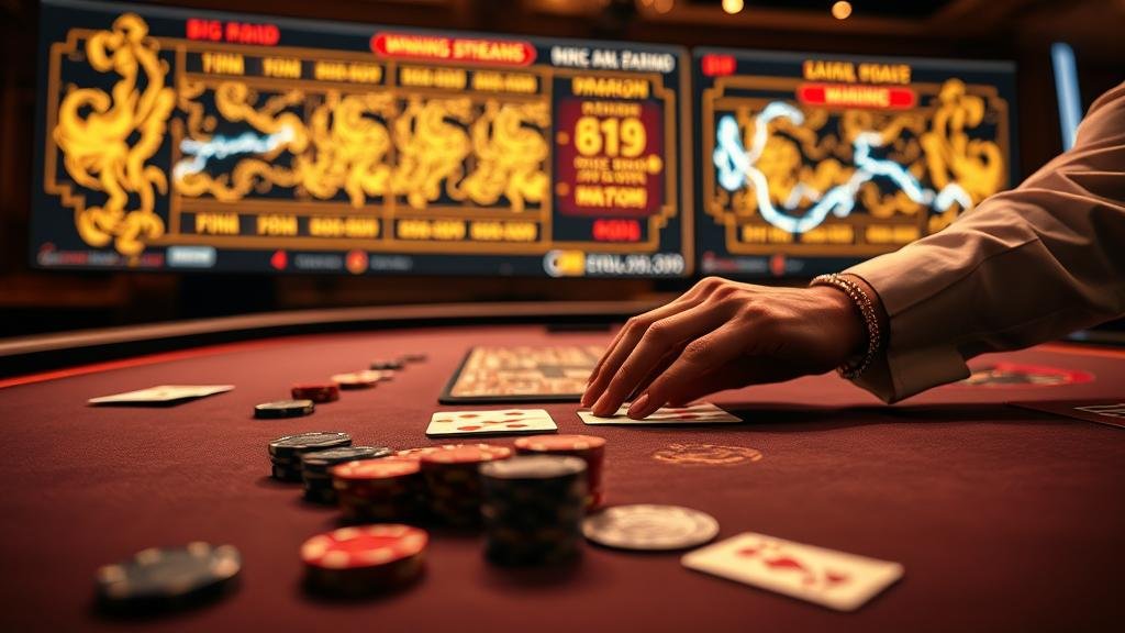 เจาะลึกกลยุทธ์บาคาร่า Evolution สายฟ้า: อ่านเค้าไพ่ถนนใหญ่, คำนวณอัตราจ่าย, แ...