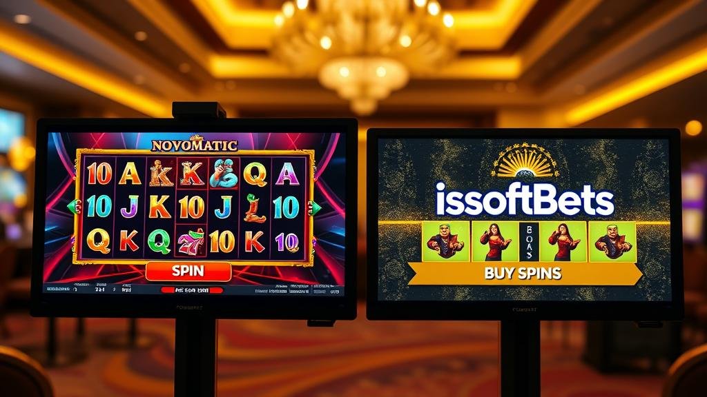 คู่มือเลือกค่ายสล็อต Novomatic, iSoftBet: ตั้งค่าซื้อสปิน ความเสี่ยงต่ำ กำไรช...