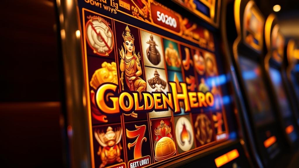 เจาะลึก สล็อต GoldenHero อัปเดตล่าสุด: สูตรปรับเบท WMS เล่นง่าย