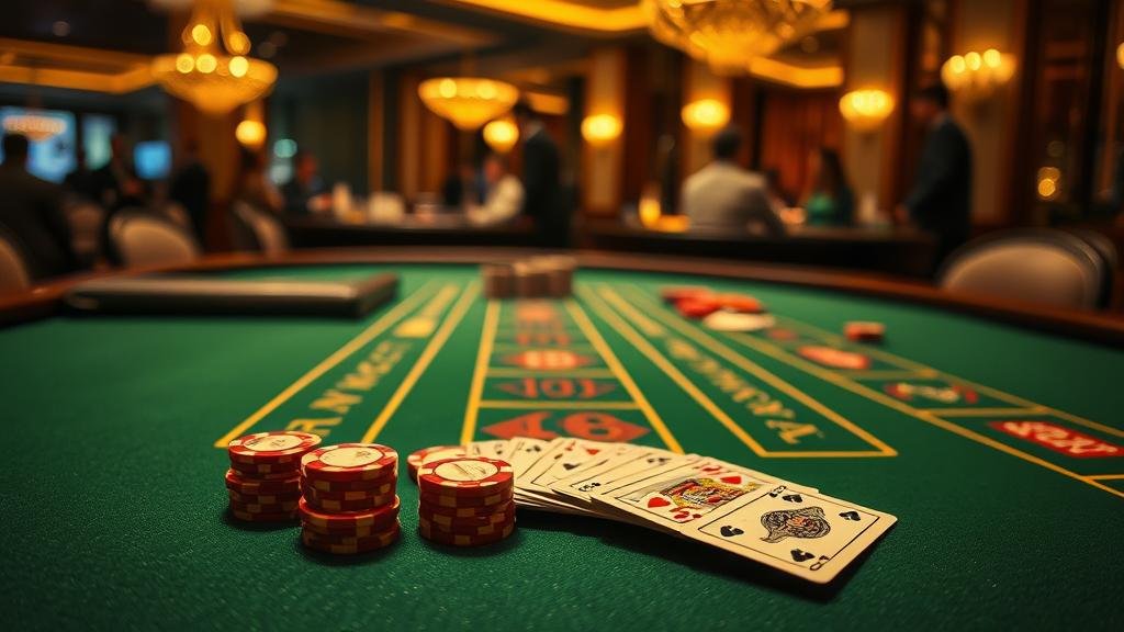 ภาพประกอบแสดงหลักการเดิมพันคู่คี่ในบาคาร่า