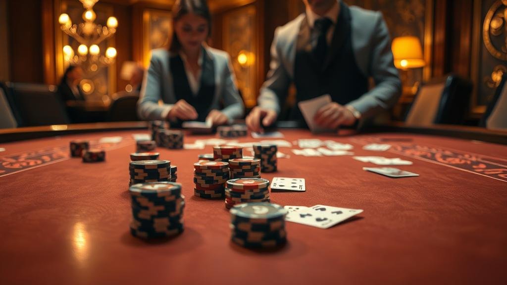 หน้าจอเกมบาคาร่าจากค่ายดัง