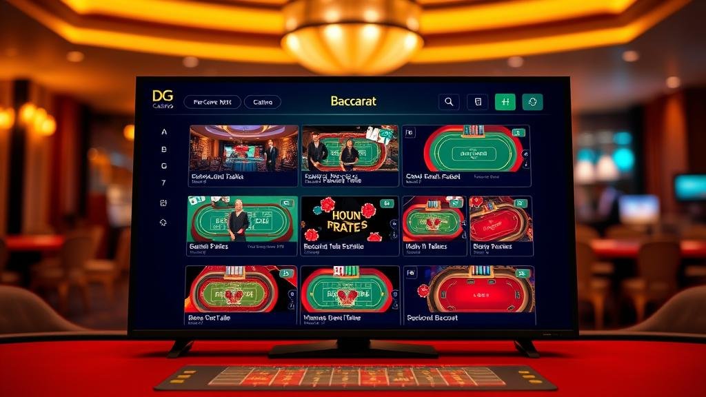 คู่มือเลือกค่ายบาคาร่า DG Casino: เทคนิคเดินเงินฉบับมือใหม่ 2025 ฉบับเข้าใจง่าย