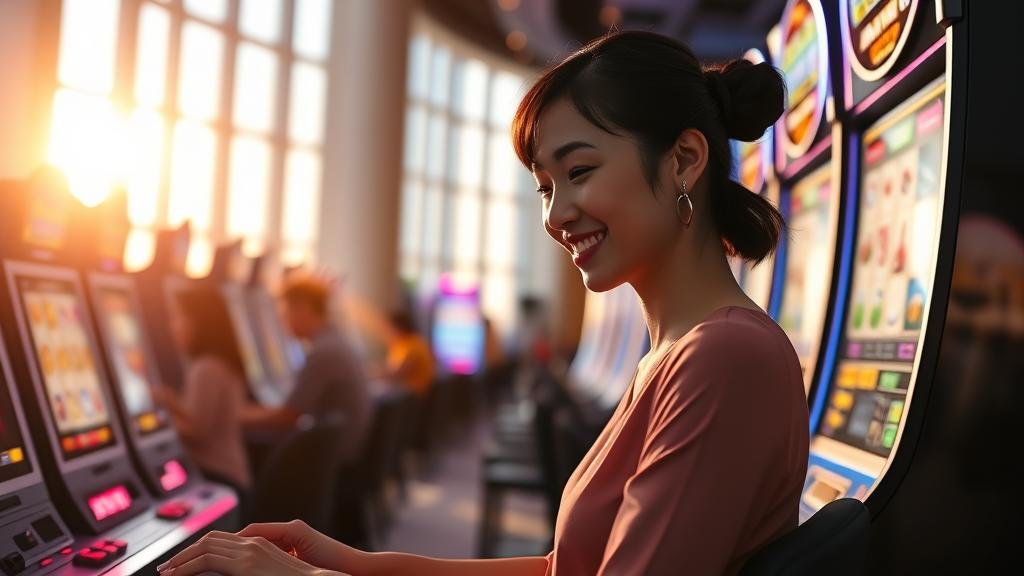 ผู้เล่นสล็อตหลากหลายกลุ่มในช่วงกลางวัน