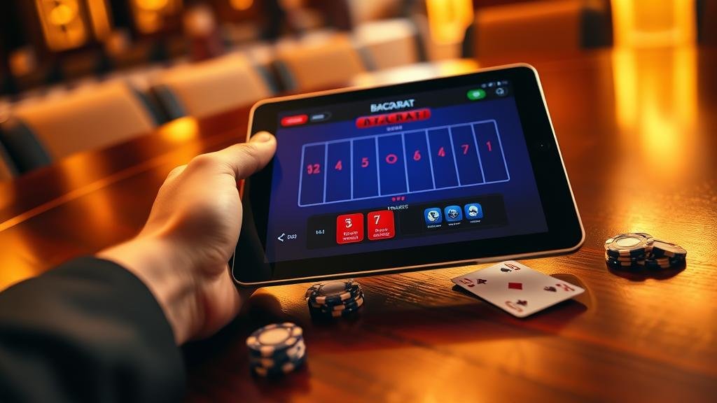 การบันทึกผลบาคาร่าบนมือถือ Android