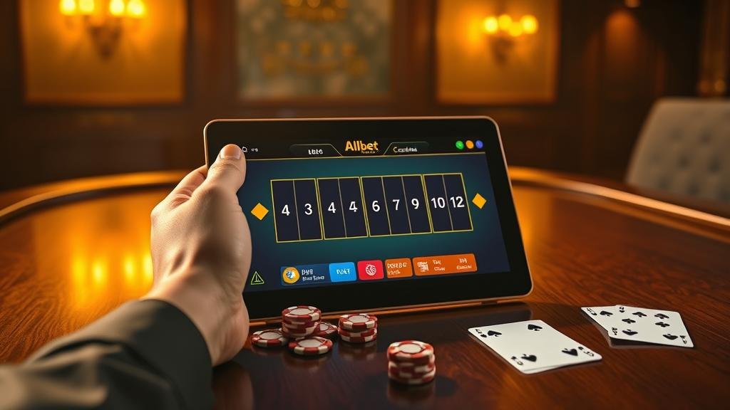 เทคนิคเล่นบาคาร่า Allbet บนแท็บเล็ต ให้ชนะง่ายๆ ฉบับปี 2025