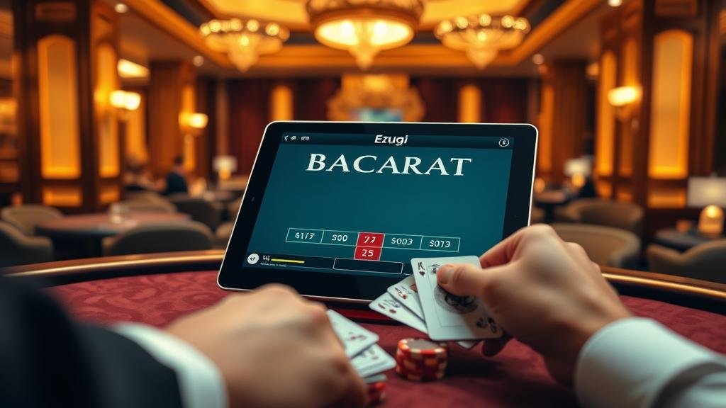 เช็ค เล่น บาคาร่า บน แท็บเล็ต: สูตรเด็ดค่ายดัง Allbet, Dream Gaming, Ezugi ฉบ...