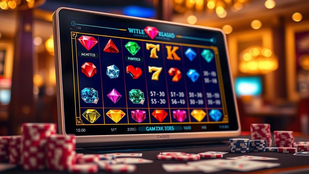 สล็อตมือใหม่: คู่มือเช็คเพย์เทเบิลสล็อตอัญมณี ทำกำไรไว เข้าใจง่าย