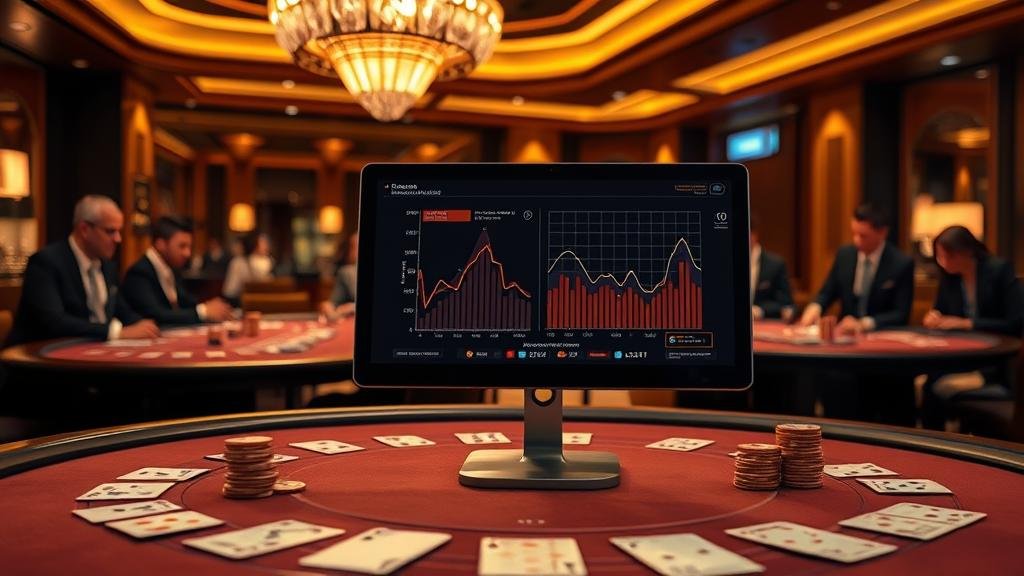 ตัวอย่างเค้าไพ่มังกรในเกมบาคาร่า