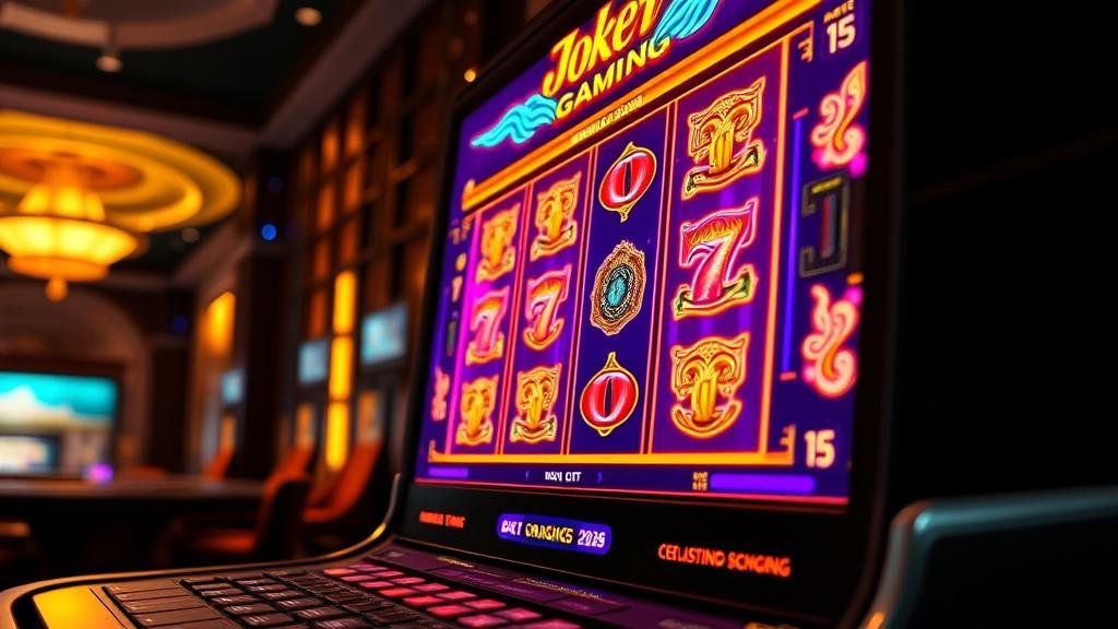 หน้าเว็บไซต์ทดลองเล่นสล็อต Joker ที่ใช้งานง่าย