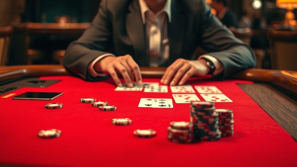 เค้าไพ่บาคาร่า สองตัด สลับคู่