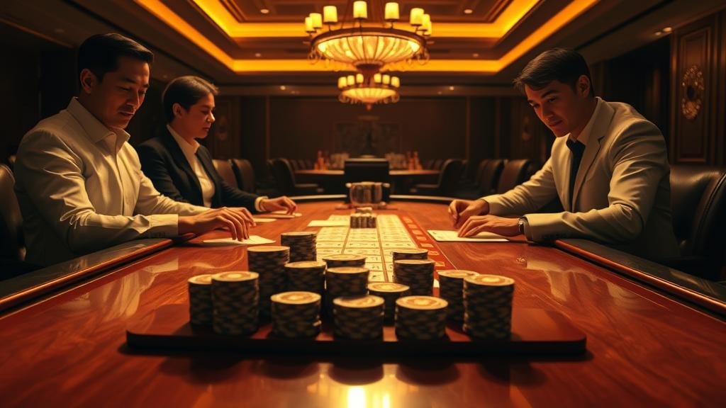 เค้าไพ่มังกรในเกมบาคาร่า