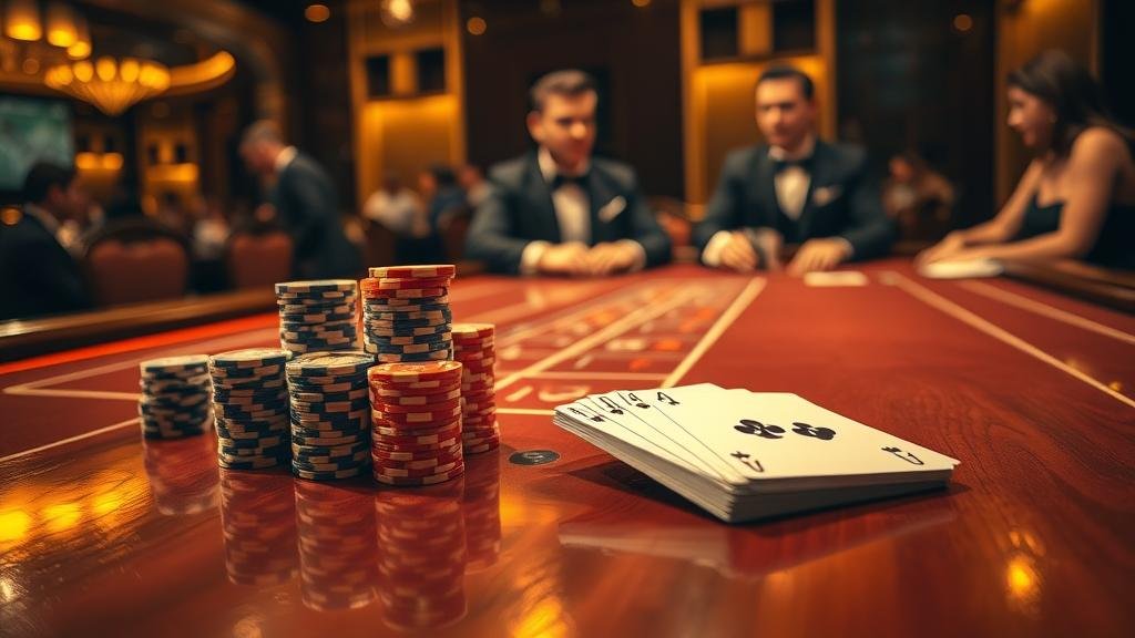 หน้าจอเกมบาคาร่าจาก DG Casino พร้อมสถิติ