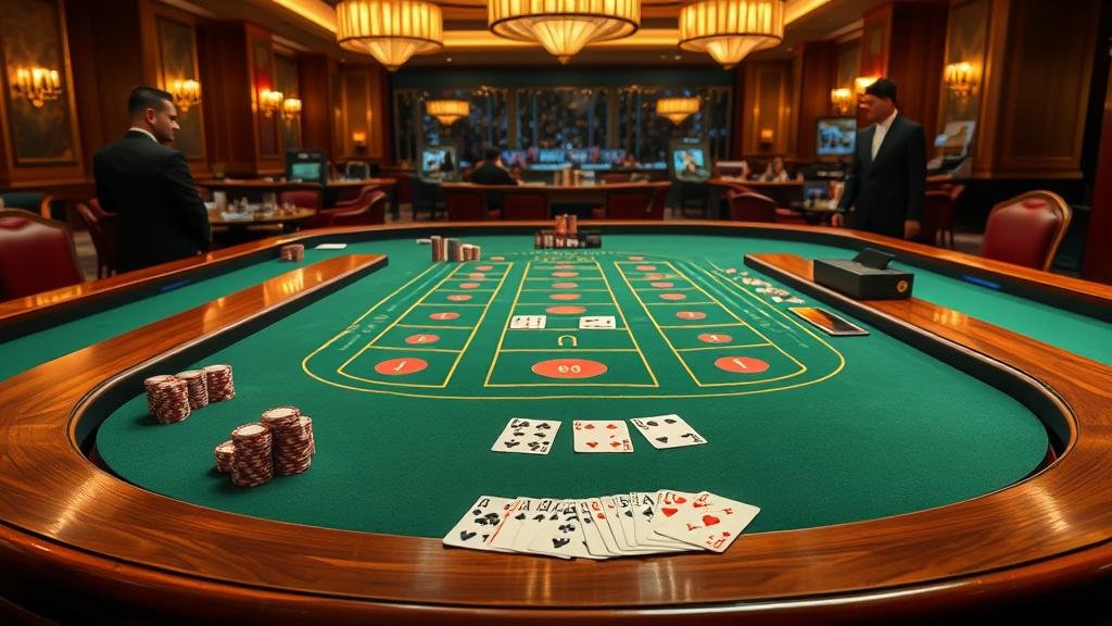 ตัวอย่างเค้าไพ่มังกรในบาคาร่า