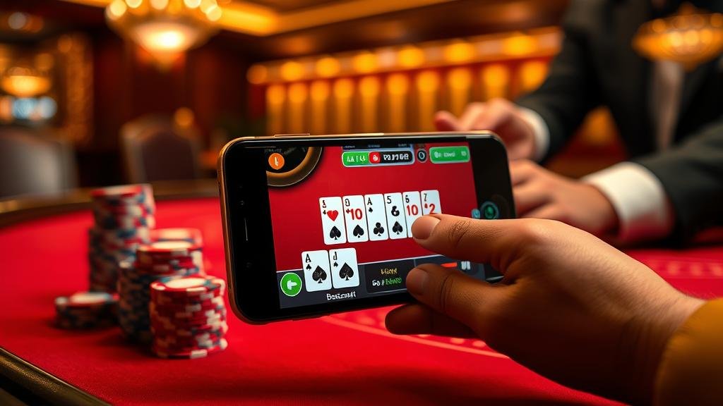การเล่นบาคาร่า AE Casino บนมือถือ Android