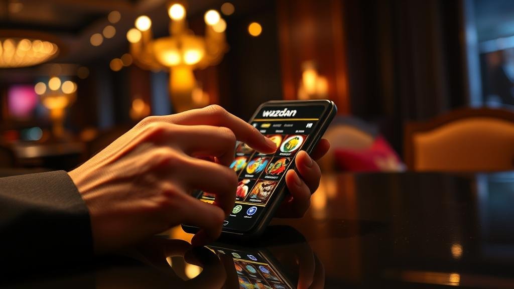 หน้าจอเกมสล็อต Wazdan แสดงการปรับ Volatility Levels