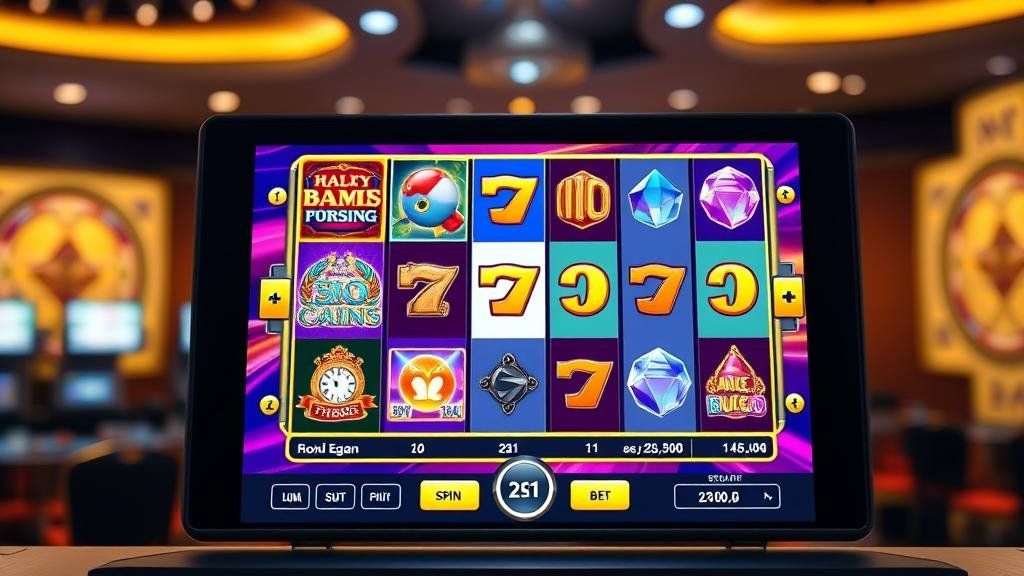 หน้าจอแสดงค่า RTP ของเกมสล็อต