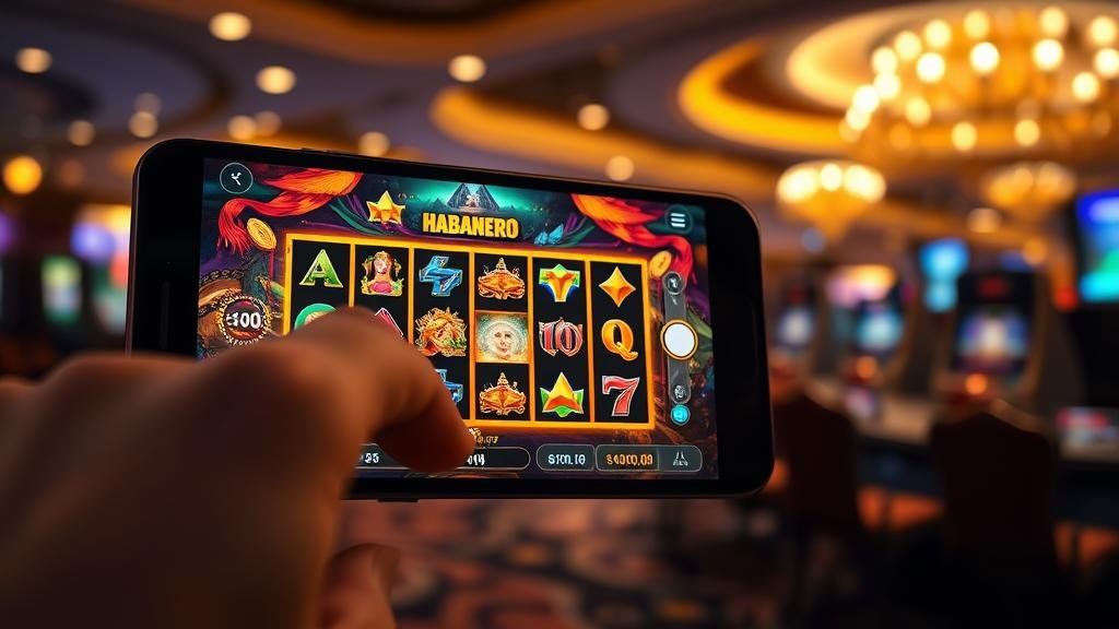 การเล่นสล็อต Push Gaming บนแท็บเล็ต