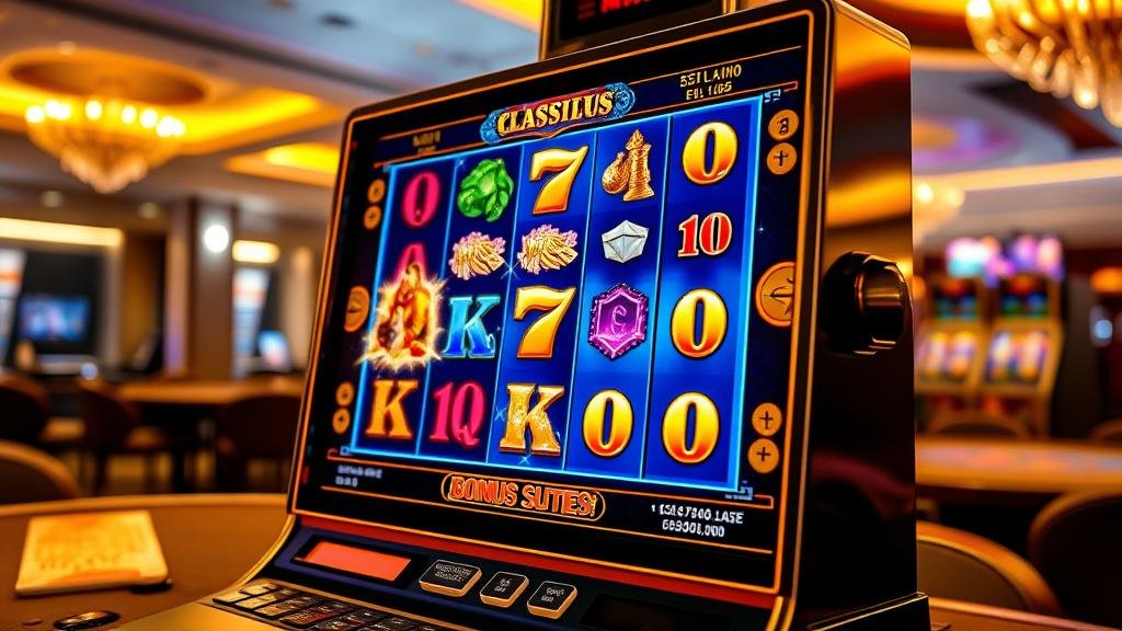 สัญลักษณ์ Wilds ที่ติดอยู่บนวงล้อสล็อต