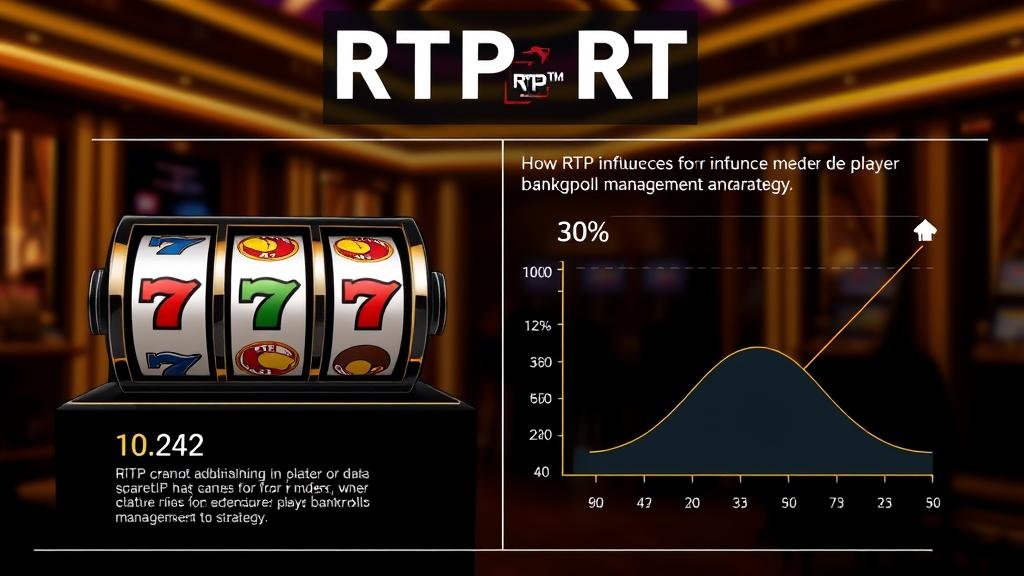 หน้าจอแสดงค่า RTP และความผันผวนของสล็อต