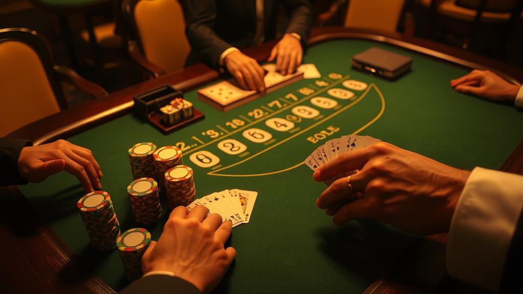 ตัวอย่างเค้าไพ่บาคาร่า