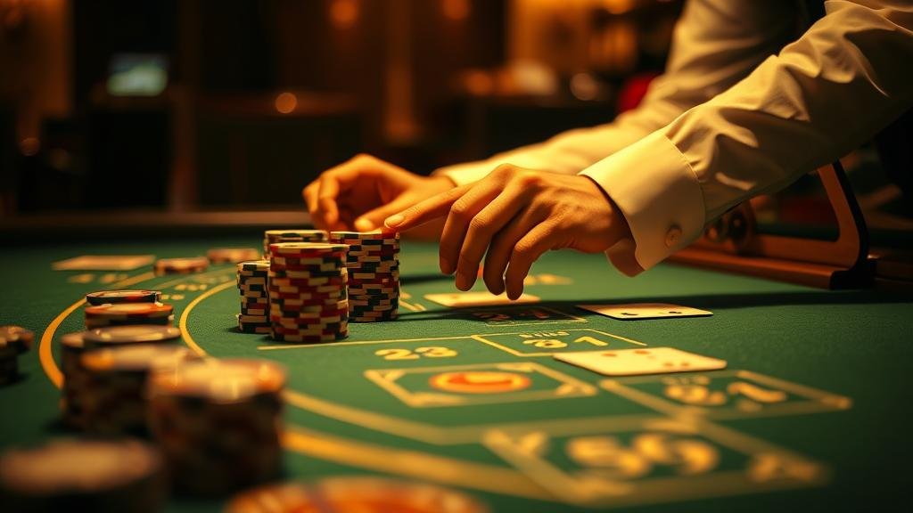 หน้าจอเล่นบาคาร่า Big Gaming ที่สวยงาม