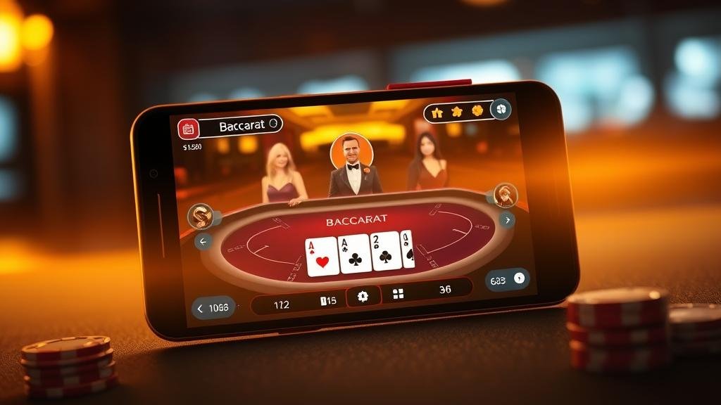 การวางเดิมพันบาคาร่าบนมือถือ