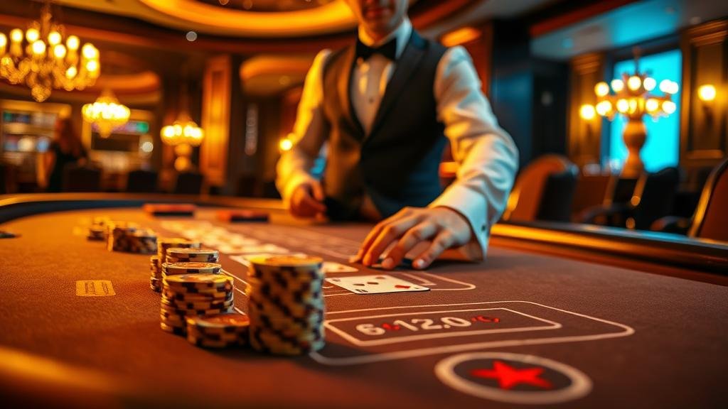 อินเทอร์เฟซเกมบาคาร่า Ezugi บนแท็บเล็ต