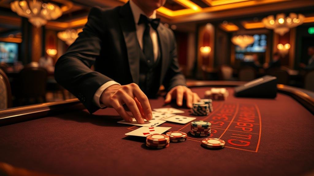 หน้าจอเล่นบาคาร่า Big Gaming บนมือถือ